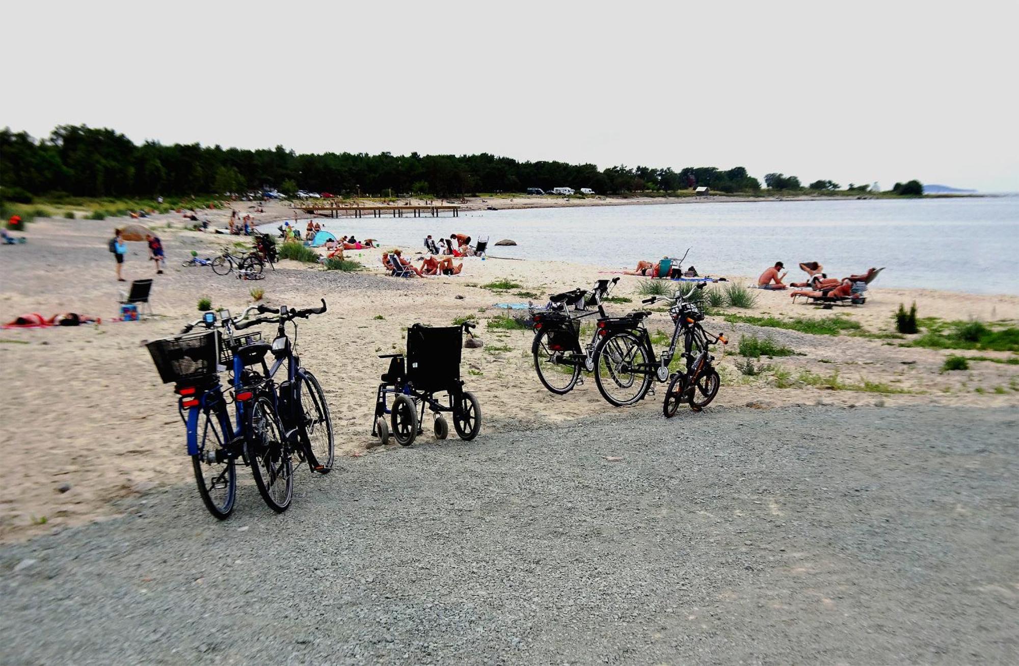 1C, Foersta Parkett, 50M Till Badstrand Byxelkrok Buitenkant foto