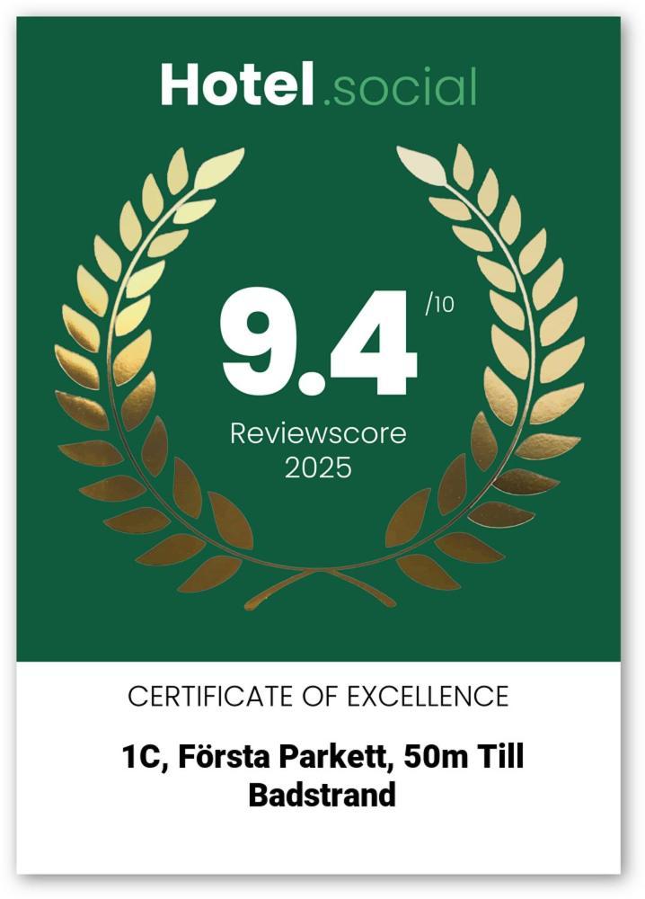 1C, Foersta Parkett, 50M Till Badstrand Byxelkrok Buitenkant foto